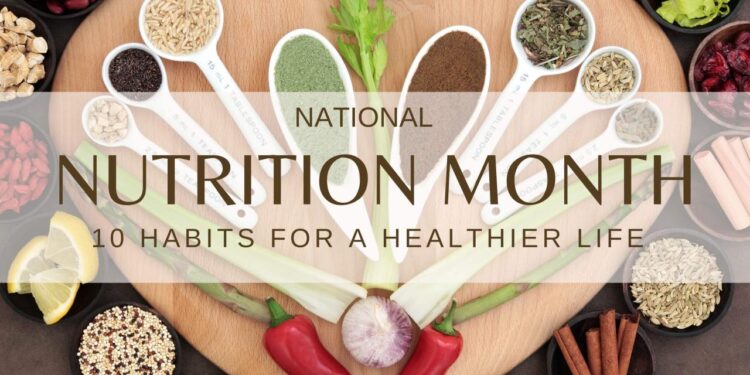 National Nutrition Month Usda 2025 2026
