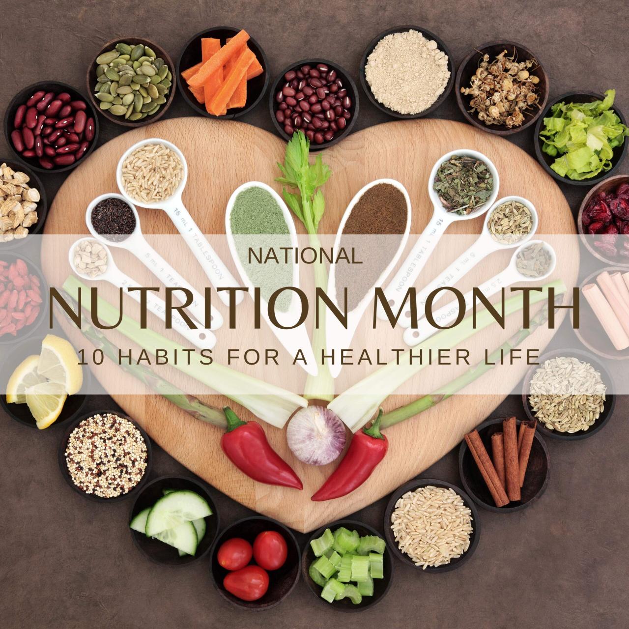 National Nutrition Month Usda 2025 2026 National Nutrition Month Usda 2025 2026